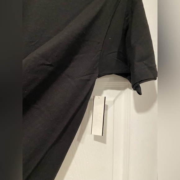 NWT The Godfather Size M Black Cotton Crew Neck Tee Shirt Red Graphic Print Film - Picture 5 of 7